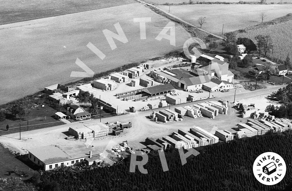 Vintage Aerial Pennsylvania Snyder County 1967 67BSN25