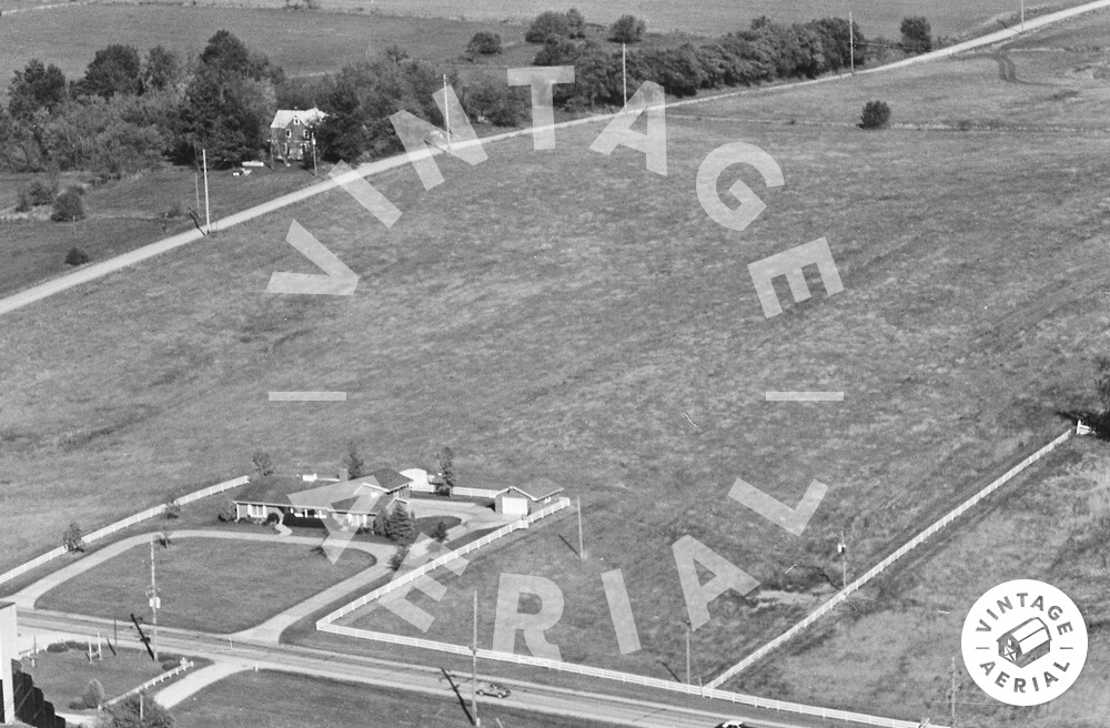 Vintage Aerial Missouri Gentry County 1981 4DGE5