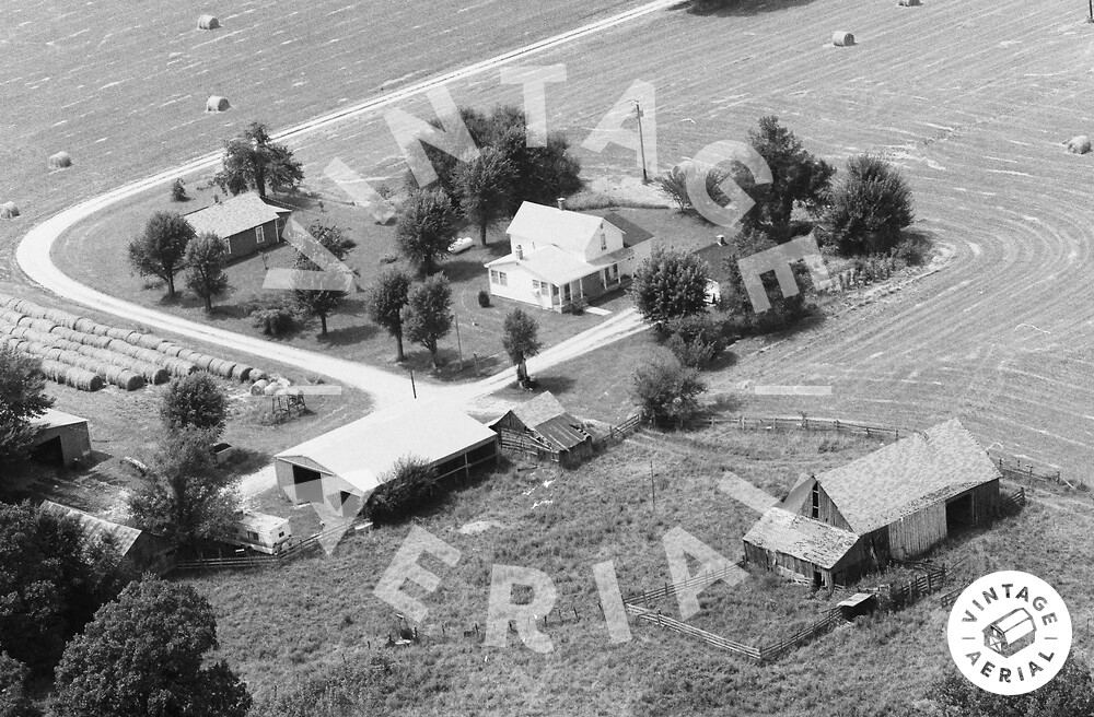 Vintage Aerial Missouri Hickory County 1987 16THI16