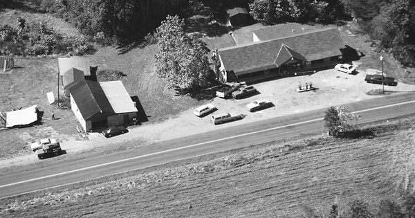 Vintage Aerial photo from 1991 in Franklin County, VA