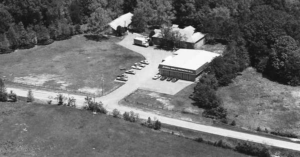 Vintage Aerial photo from 1984 in Garland County, AR