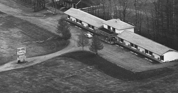 Vintage Aerial photo from -1986 in Monroe County, PA