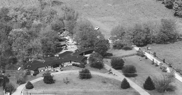 Vintage Aerial photo from 1988 in Robertson County, TN