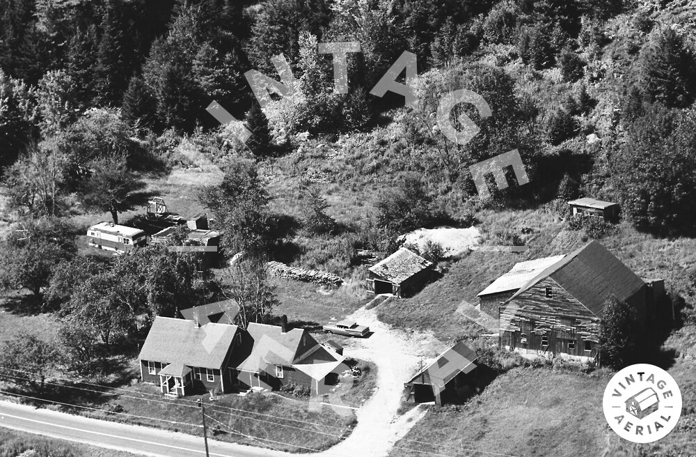Vintage Aerial Maine Oxford County 1964 35AOX20