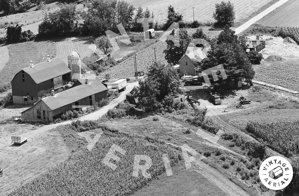 Vintage Aerial Wisconsin Vernon County 1978 21JVE25