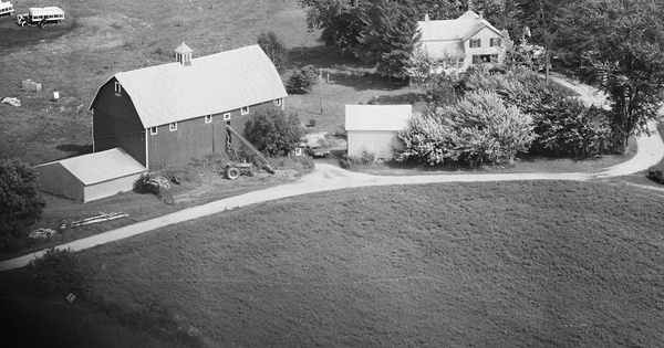 Vintage Aerial photo from 1979 in Sauk County, WI