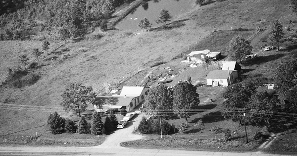 Vintage Aerial photo from 1986 in Webster County, MO