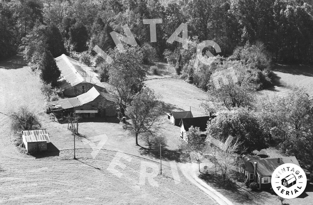 Vintage Aerial North Carolina Anson County 1984 41RAN30