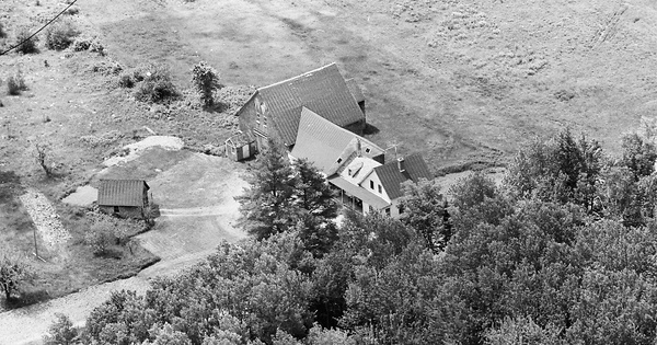 Vintage Aerial photo from 1963 in Somerset County, ME
