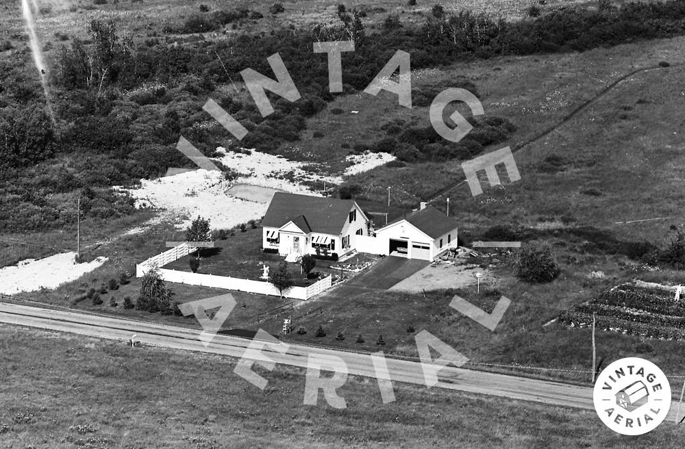 Vintage Aerial Maine Penobscot County 1963 12MPE1