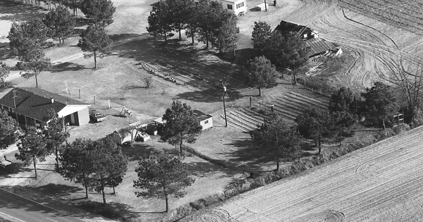 Vintage Aerial photo from 1985 in Robeson County, NC