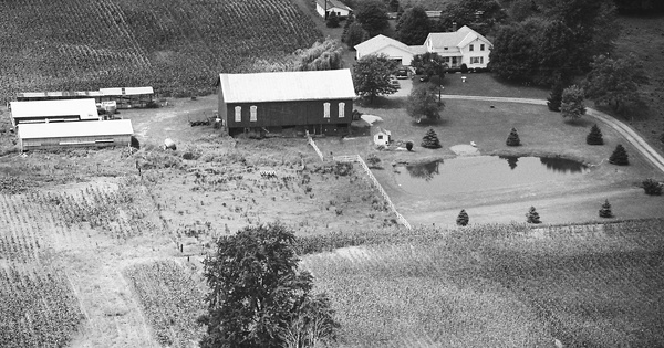 Vintage Aerial photo from 1980 in Wayne County, OH