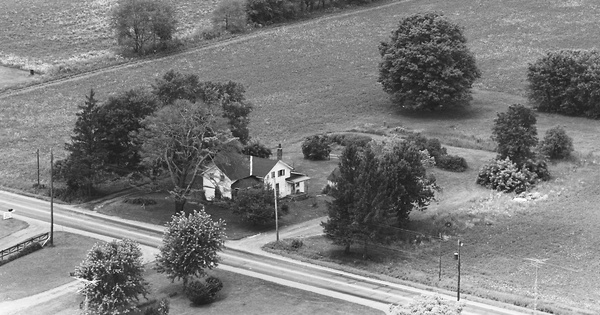 Vintage Aerial photo from 1977 in Wayne County, OH
