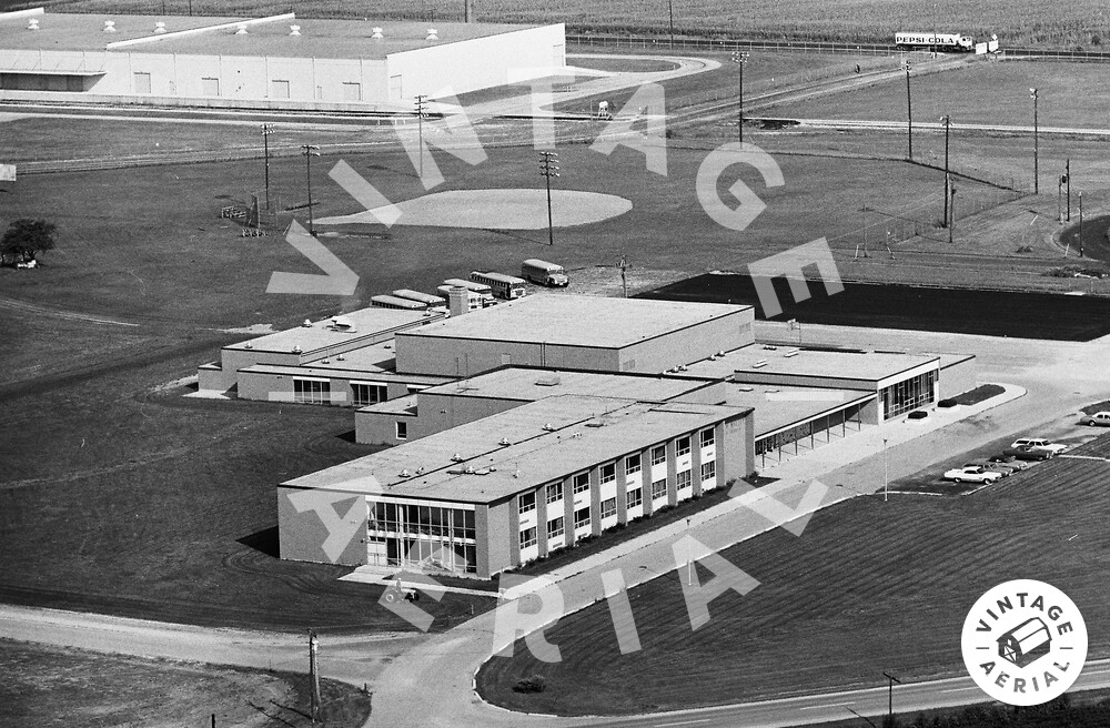 Vintage Aerial Ohio Marion County 1969 77MMR18