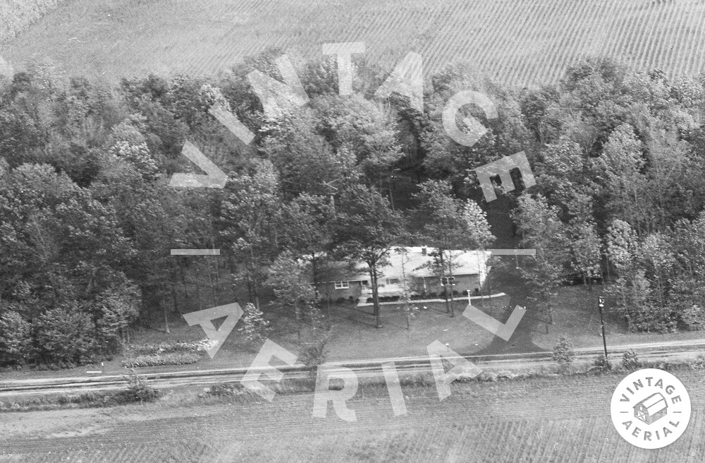 Vintage Aerial Ohio Hancock County 1973 55NHAN34