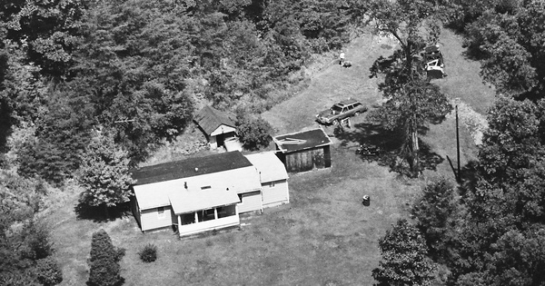 Vintage Aerial photo from 1982 in Wood County, WV