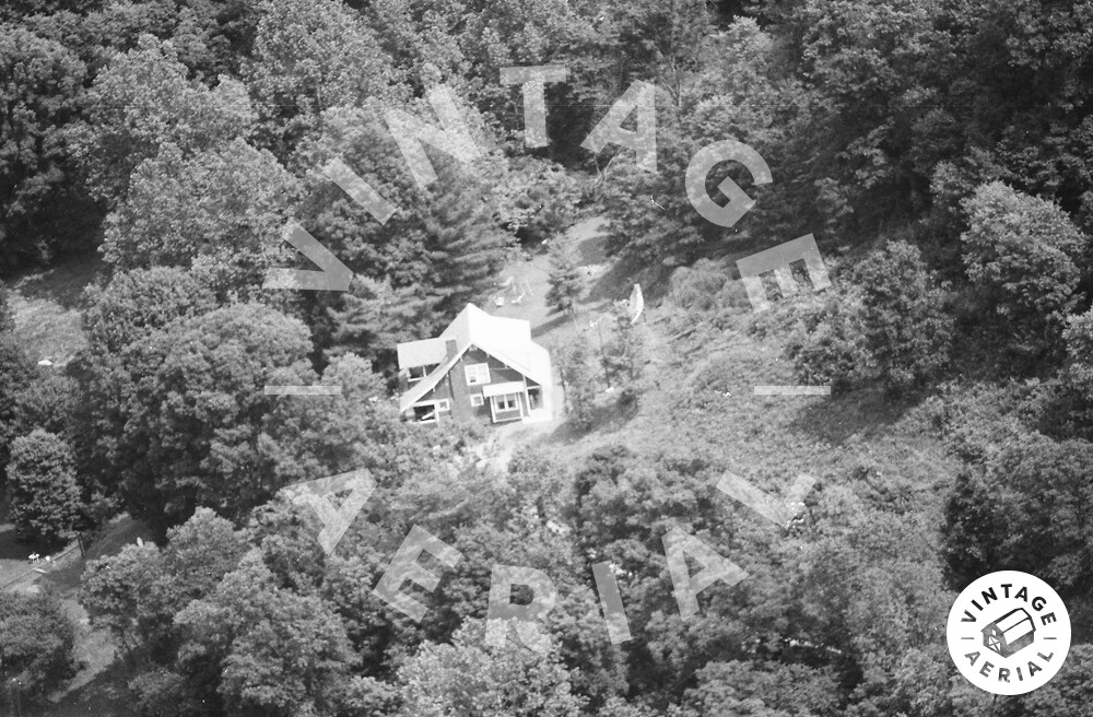 Vintage Aerial West Virginia Wetzel County 1984 38GWT23