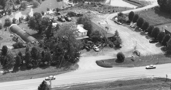 Vintage Aerial photo from 1997 in Middlesex County, VA