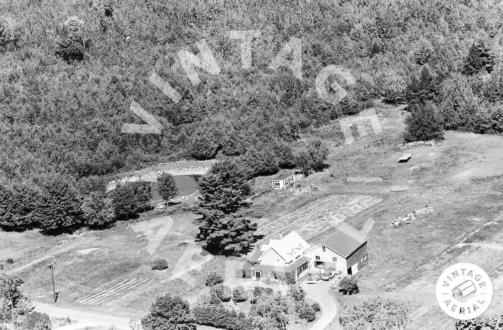 Vintage Aerial New Hampshire Strafford County 1963 21TST2