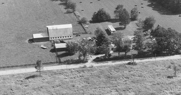 Vintage Aerial photo from 1994 in Ashtabula County, OH