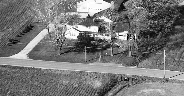 Vintage Aerial photo from 1990 in Sandusky County, OH