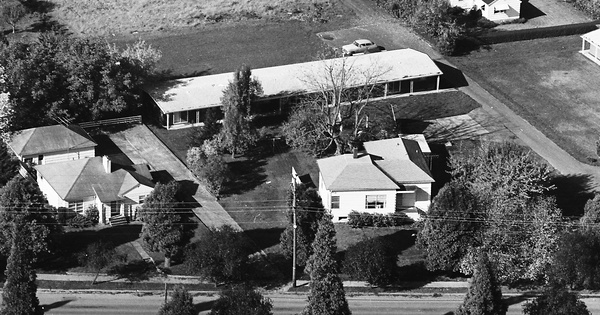 Vintage Aerial photo from 1968 in Marion County, OR
