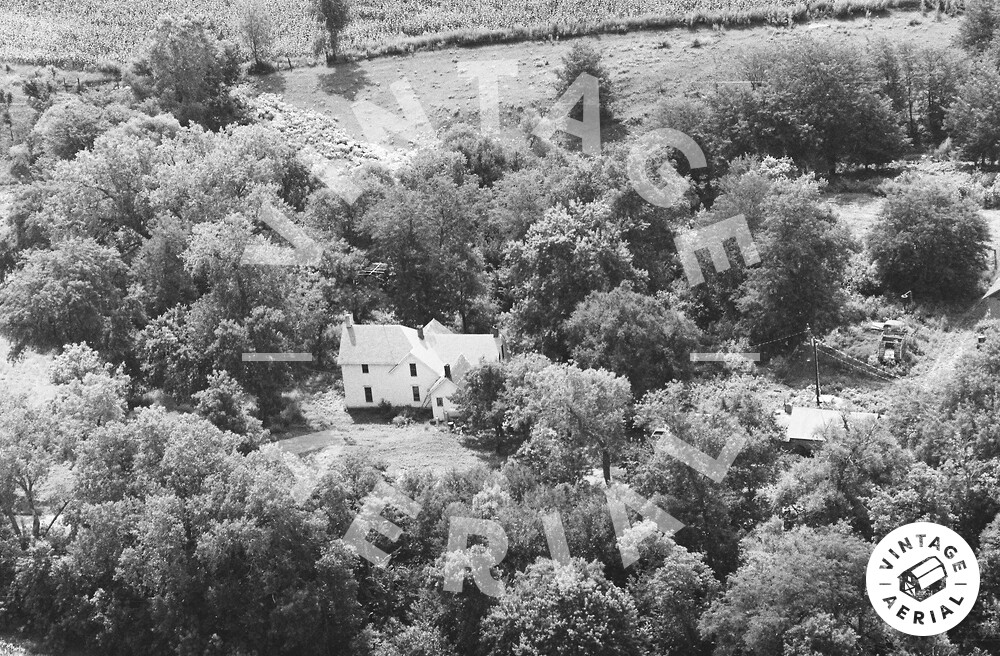 Vintage Aerial Nebraska Colfax County 1981 28LCO33