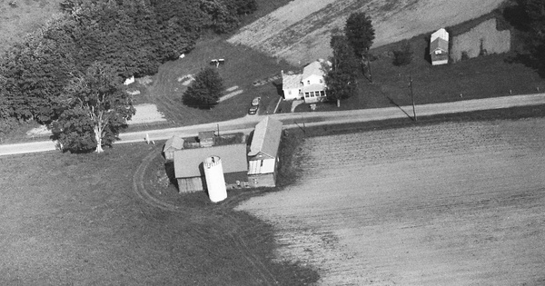 Vintage Aerial photo from 1992 in Steuben County, NY