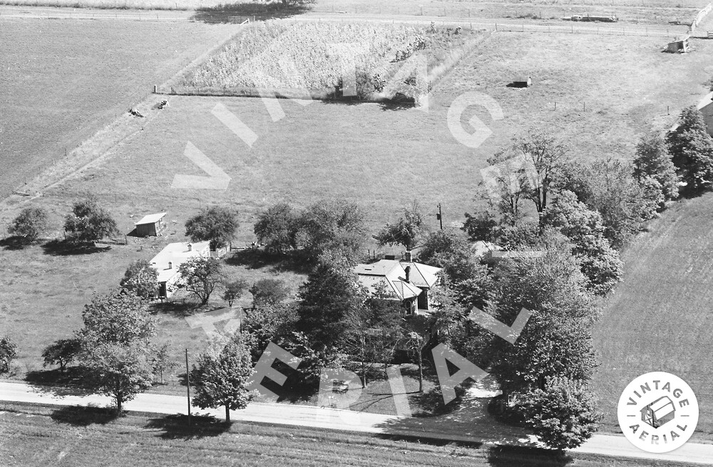 Vintage Aerial Ohio Richland County 1963 7DRI2