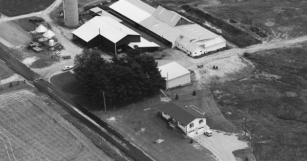 Vintage Aerial photo from 1984 in Perry County, OH