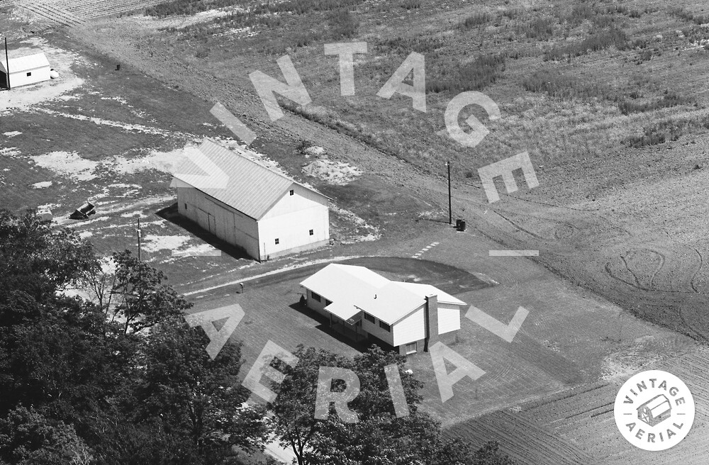 Vintage Aerial Ohio Morrow County 1968 23OMO15