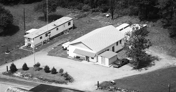 Vintage Aerial photo from 1976 in Jefferson County, PA