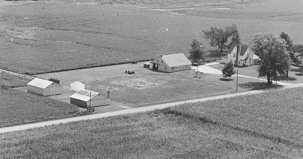 Vintage Aerial photo from 1981 in Fulton County, IL