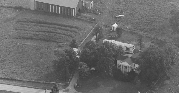 Vintage Aerial photo from 1980 in Scott County, KY