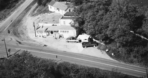 Vintage Aerial photo from 1977 in Grant County, KY