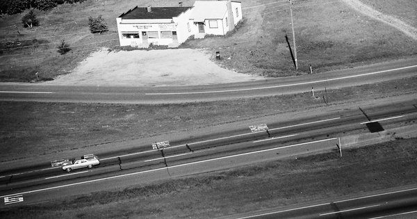 Vintage Aerial photo from 1969 in Anoka County, MN