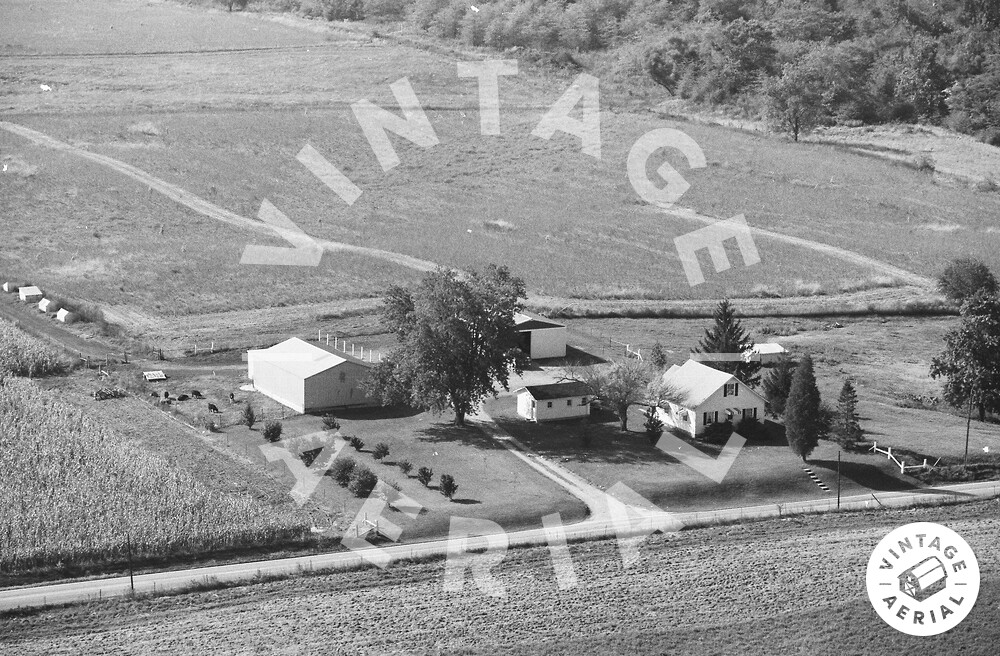 Vintage Aerial Indiana Hamilton County 1978 87IHA18