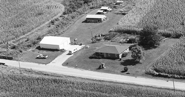 Vintage Aerial photo from 1979 in Guthrie County, IA