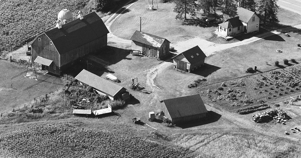 Vintage Aerial photo from 1987 in Carver County, MN