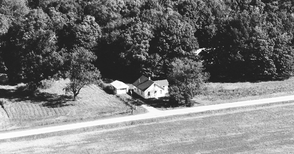Vintage Aerial photo from 1983 in Hendricks County, IN