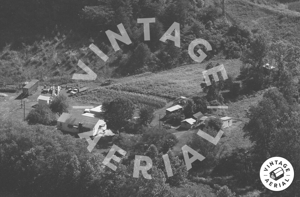 Vintage Aerial Kentucky Martin County 1984 34LMR3