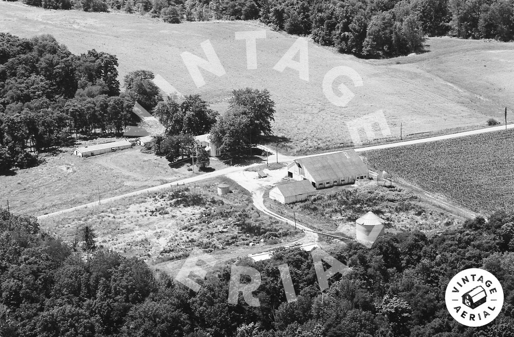 Vintage Aerial Indiana Parke County 1979 12DPA10
