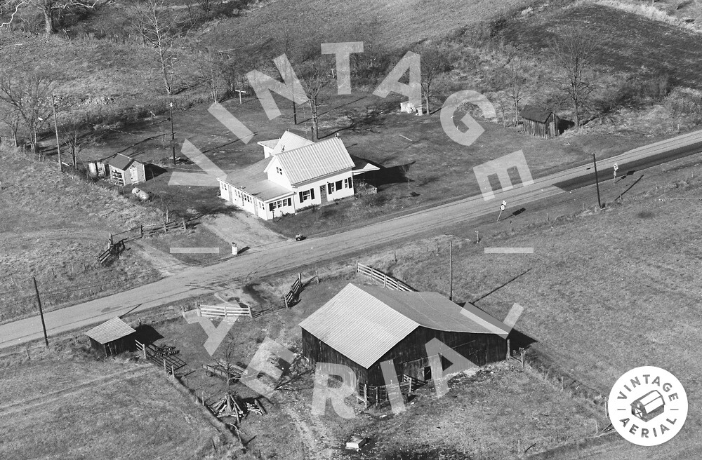 Vintage Aerial Kentucky Fleming County 1980 29SFL30