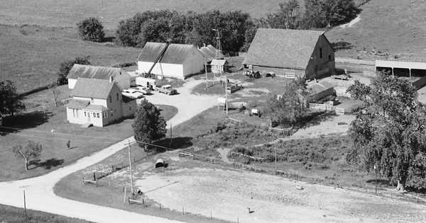 Vintage Aerial photo from 1978 in Jones County, IA