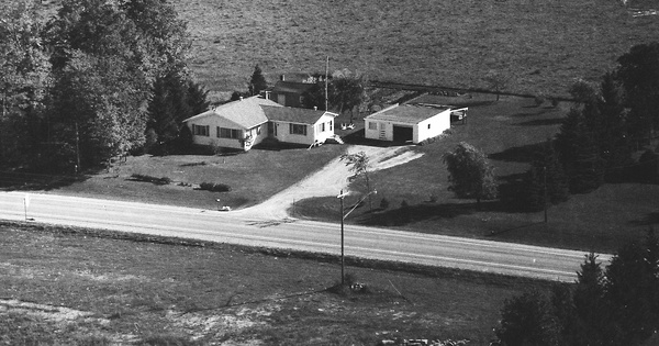Vintage Aerial photo from 1992 in Alger County, MI
