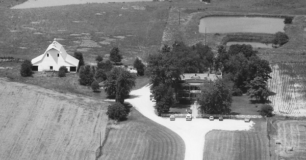 Vintage Aerial photo from 1991 in Lewis County, MO
