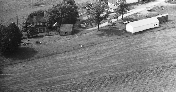 Vintage Aerial photo from 1969 in Bedford County, PA