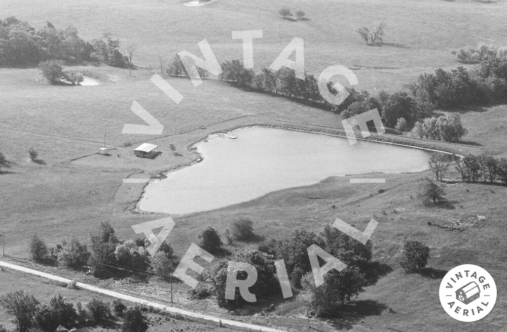 Vintage Aerial Missouri Chariton County 1988 16LCH20