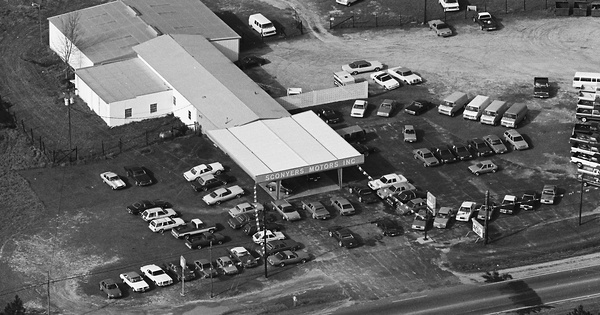 Vintage Aerial photo from 1982 in Emanuel County, GA