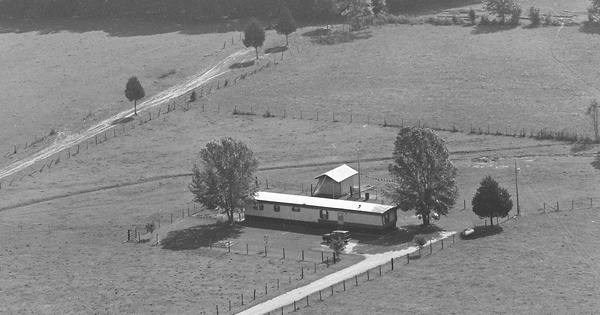 Vintage Aerial photo from 1987 in Lawrence County, MS